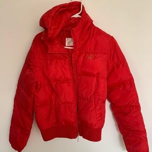Red jacket size M